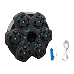 UJEAVETTE® Smart Music Boxing Machine Punching Pad Music Boxing Trainer Black image 1