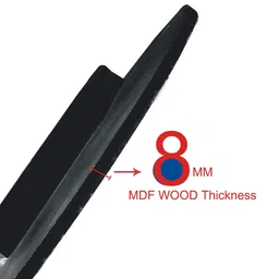 Kartik Kids Themed Designer Round Wooden Wall Clock Without Glass Non-Ticking Classic Clock Battery Operated Round Easy to Read for Room/Home/Kitchen/Bedroom/Office/School image 3