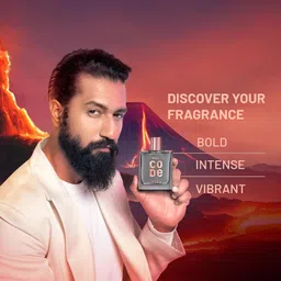 WILD STONE CODE Pyro Eau De Parfum For Men, 100Ml|Bold, Intense & Vibrant Fragrance| Luxury Men Perfume With Long Lasting Aroma, Scented, Spray image 2