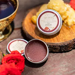 Quinta Essentia Organic Lip Balm with Rose Oil and Cacao Butter for Dry and Flaky Lips, Adharamrut Lip Butter for Men and Women, 10g image 5