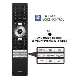 TOSHIBA 189 cm (75 inches) C350NP Series 4K Ultra HD Smart LED Google TV 75C350NP (Black) image 5