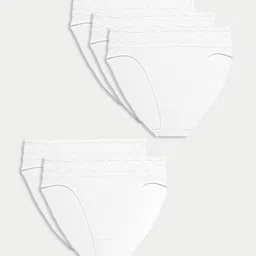 marks & spencer Women's Cotton Boy Short Panties (Pack of 5) image 2