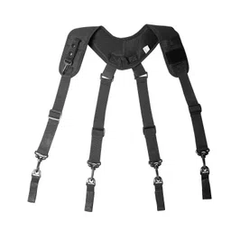 merishopp Suspenders Loop Attachment Portable Tool Belt for Hiking Adults Black image 1