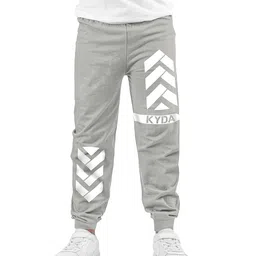 KYDA KIDS® Boys 100% Cotton Printed Track Pants - (Pack of 3) Multicolor image 5