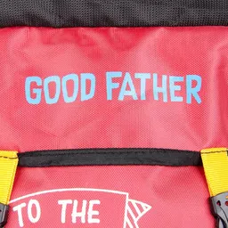 goodfather Travel Backpack Camping Hiking Rucksack Trekking Bag for Men & Women (Red) image 5