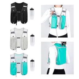 Enakshi (LABEL) Creations Running Hydration Vest Runner Rucksack Breathable for Jogging Outdoor Riding Black image 5