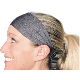 it's ridic! Sweat absorbing Sports Headband (Sweatband) - Perfect for keeping that dripping sweat out of your eyes during any activity from sports to cleaning. (Grey) image 1