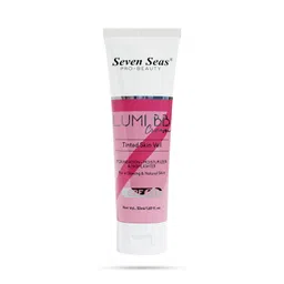 Seven Seas Lumi BB Cream, Tinted Skin Veil Foundation with SPF-20, Foundation + Moisturizer + Highlighter, 50ml (01-Nude, 50ml) image 2