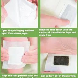 in-imagine 30 Pcs Detox Foot Patches, Feet Detox Patch, Detoxing Foot Patch for All Genders Elimination Foot Pads Body Detox Relaxation Authentic Deep Purifying Foot Pads image 3