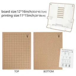 THE STYLE SUTRA® Macrame Board Holder Wooden Macrame Board for Dyi Projects Bracelets Weaving image 2