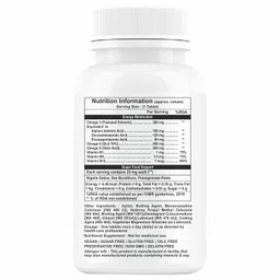 Propeptides Omega-3 Vegetarian Capsules Supplement-60 image 2
