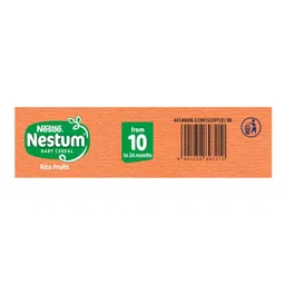 NESTUM Baby Cereal - Rice Fruits (From 10 to 24 months) - 300g, Bag-in-Box Pack image 3