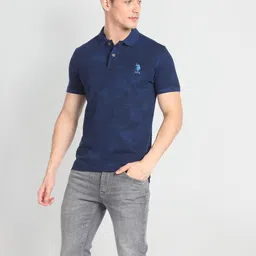 u.s. polo assn. Men's Solid Slim Fit T-Shirt image 2