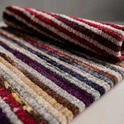 generic AKHNAZ Floor Mat, Dari, Chindi Rug, for Bed Room, Living Room, Garden, Picnic, Yoga, Beautifully Design, Cotton Kitchen Mat Floor Carpet, 4.0X6.0 Feet (122 X 182 CM)., Multicolour014 image 1