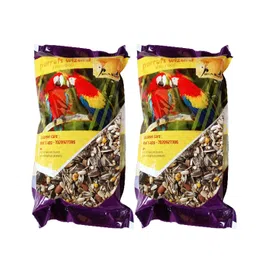 peta wizard Peta Wizard, Dry Bird Food Big Parrot Food [31 Types of Seed Mix] (900 Grams) image 1
