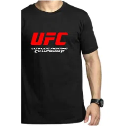 cloroot Men's UFC Printed T-Shirt - Regular Fit, UFC Printed T-Shirts for Men image 5