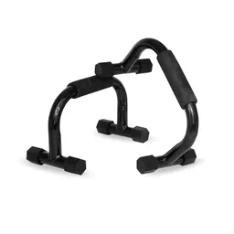 Deviant Buzz ® Metal Push Up Bar Stand For Gym & Home Exercise,Push Up Stand for Men & Women (Fully Black) image 5