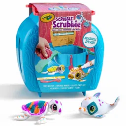 Crayola Scribble Scrubbie Pets, Ocean Animals Playset, Color & Wash Creative Toy, Gift for Kids, Age 3, 4, 5, 6 image 2