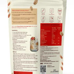Zerobeli Rolled Oats 100% Wholegrain Gluten Free 1Kg image 2
