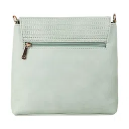 mochi Women Green Flap Over Sling (66-7212) image 3