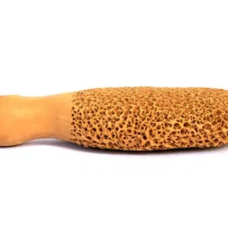 generic Foot Scrubber Handmade Organic Clay eco Friendly Dead Skin Remover, Women Men Unisex Foot Heel Filer Scraper image 3