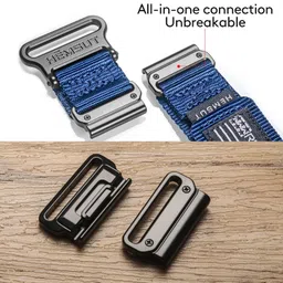 Compatible With Garmin Watch Band, Super Rugged Nylon Sports Strap With Woven Loop Design, For Fenix/Forerunner/Approach/MARQ/Quatix/D2 Series Tough Replacement Band For Men image 2