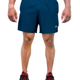 DECISIVE Fitness Ultra Thin Running Sport Synthetic Short- Royal Blue image 2