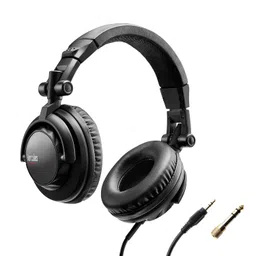 Hercules DJ Hdp Dj45|Dj Headphones|Professional Studio Monitor&Mixing Headphones-Black,over ear,Wired image 1