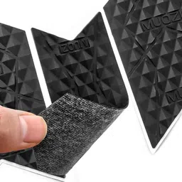 LOOM TREE Bike Frame Protector Sticker Wear Resistant Bicycle Frame Protection Sticker S Black | Decals Stickers | Bicycle Accessories | Cycling image 2