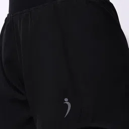 sweatastic 2 in 1 Double Layered Sports Gym Workout Running Shorts for Women | Double-Layer Yoga Running Shorts Fitness Workout Gym Sports Shorts with Pockets image 3