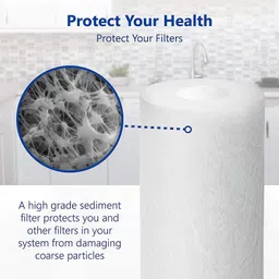 Smart Live 7.5 Inch Spun Filter/RO Filter/Pre Filter 5 Micron for PUREIT Water Purifier, 2.75" OD, 120 Gram (Pack of 3) image 3