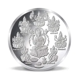 ACPL Precious Moments BIS Hallmarked Ashta Laxmi Silver Coin 999 Pure with Gift Box image 5