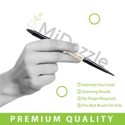 omidazzle Midazzle Premium Wooden 2 in 1 Lip filler and Lip Liner Brush (MIMB00515) image 3