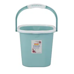 RATAN PLASTICWARE Premia Bucket (5L X 1) - Mint|Light Weight and Easy to Carry|Perfect for Use in Bathrooms, Kitchen & Wet Utility Areas image 1