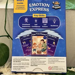 genius guppies Emotion Express: Positive Affirmation Cards for Kids, Age 3+ year old, 60 Affirmations, Daily Affirmations & Mindfulness Cards Deck, Meaningful Birthday Gift for Kids, Educational Flash Cards for kids image 2