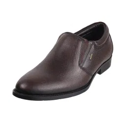 metro Men's Faux Leather Texture Detail Stylish Moccasin Loafers image 1