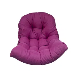 bnf® Hanging Egg Chair Back Cushion Decoration Soft Garden Pod Chair Mat 120x80cm Purple | Yard, Garden & Outdoor Living | Patio & Garden Furniture | Cushions & Pads image 2