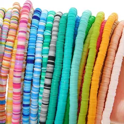 HIYARAM Plastic Beads For Bracelet Making, Balls For Bracelets, Jewelry Making Kit, Valentine'S Day Gift For Children Women Adults Bracelet Craft Set For Birthday Gift (1-Bracelet Kit),Multi image 3