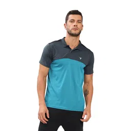 technosport Men's Slim Fit Active Polo T-Shirt - (MTP613__P) image 1