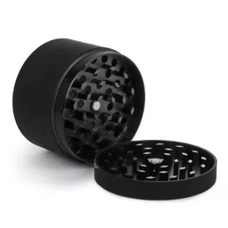 LIT 420 High Society Premium Metallic Herb Grinder (63mm) Herb Grinder | Herb Crusher | LITAF Accessories Black image 5