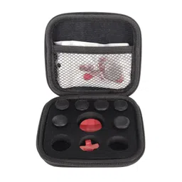 kufoo Thumbsticks Replacement Buttons, Replacement Thumbsticks Kit Magnetic Metal Durable for DIY (Red) image 5