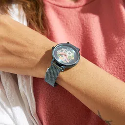 teal by chumbak Round Dial Analog Hand Watch for Women | Ladies Ghadi | Gifts for Women/Girls/Ladies | Stylish Fashion Watch for Casual/Work image 2