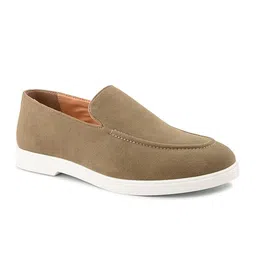 san frissco Mens Ec 17712 Olive Loafer image 1