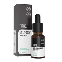 ThriveCo Anti-Dandruff Pre-Shampoo Serum for Itchy, Dry & Flaky Scalp | With Octopirox, Pentavitin & Arginine | Reduces Hair Breakage & Strengthens Hair for Men & Women | 10ml image 1
