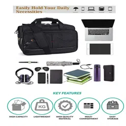 teo bag TEO Premium Nylon Black Laptop office Bag Briefcase/MacBook/Notebook 16 inch Professional Messenger Sling Bag T-924 image 5