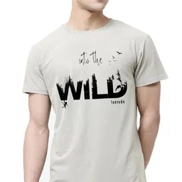 leotude Regular Fit Half Sleeve Round Neck Men's T-Shirt image 3