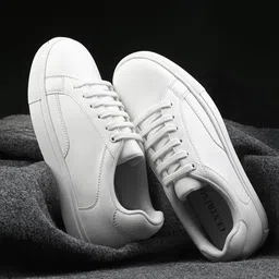 centrino Womens Casual Shoes | Colorblock Sneakers with Ultra Soft Cushion Lace-Up Shoes All-Day Comfort | Trendy & Lightweight Design | Low Top Flat Sole (7608) image 2