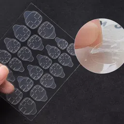 Fashionharbour 24 Reusable Artificial Fake Nail Set| Lightweight & Long Lasting| Easy To Use| Quick Fix For Festivals & Special Occasions image 5