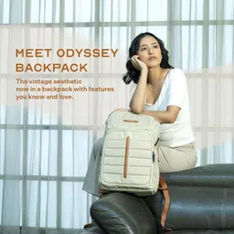 the assembly Assembly Premium Backpack Fits upto 15.6 inch Laptop for Men and Women, Travel bag for office use with USB charging port and Rain cover | Odyssey image 2