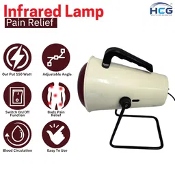 HCG Health Cure Generation infrared lamp 800 (model 01) for pain relief and blood circulations image 4